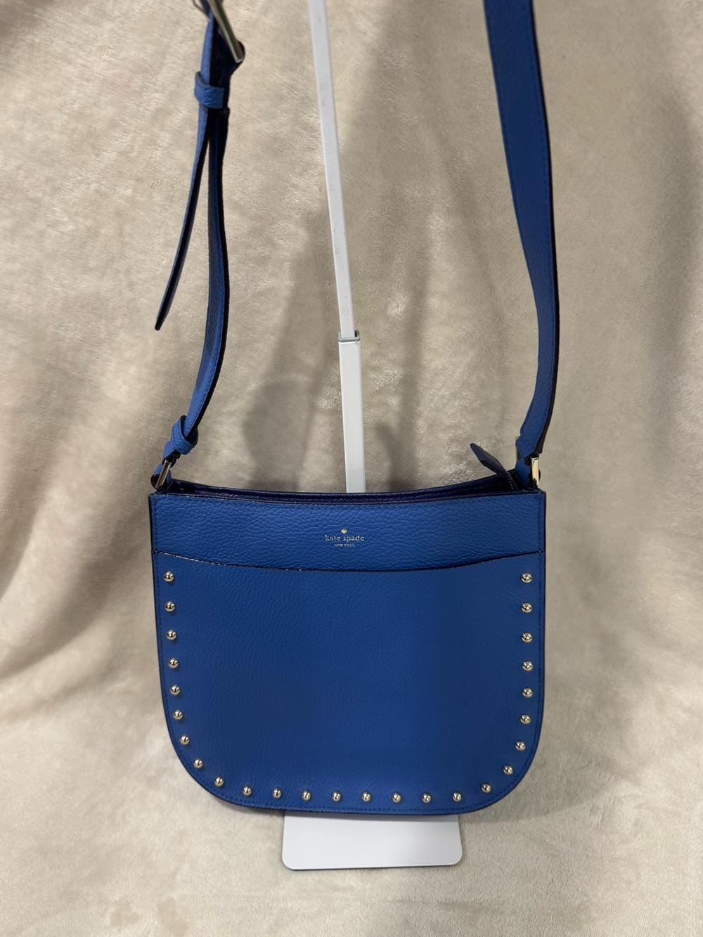 kate spade Austin Street Hemsley Saffiano Leather Studded Crossbody
